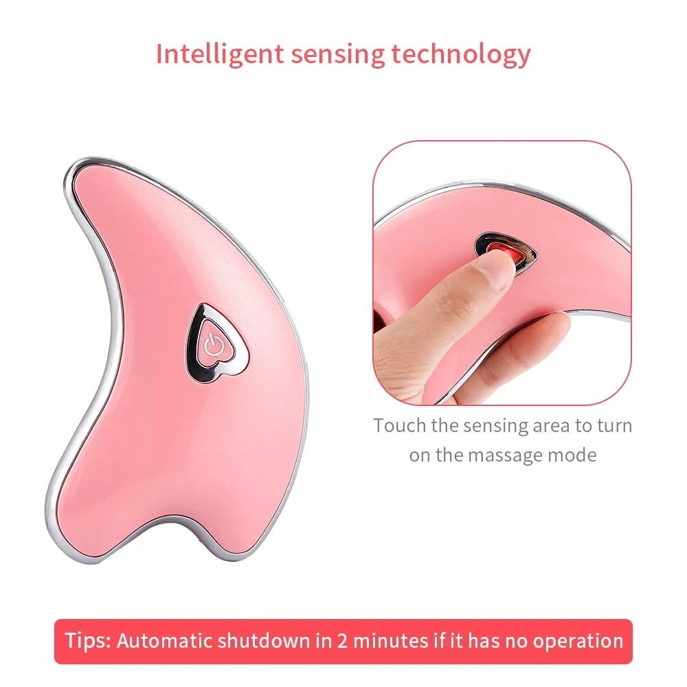 Hot Selling Amazon Portable Face Lift Facial Massage Beauty Product Personal Care Gua Sha Massager