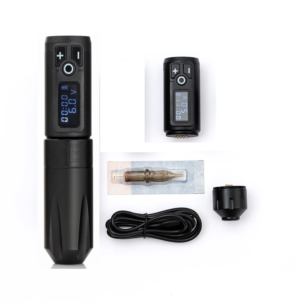 CNC 1800mAh Lithium Battery Wireless Rotary Tattoo Pen Machine