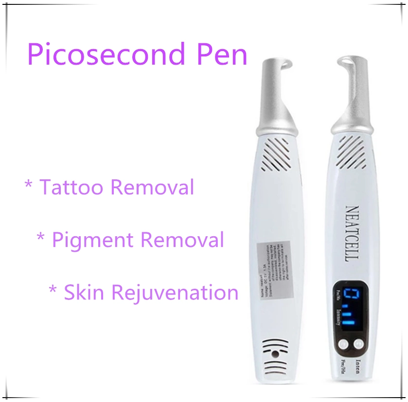 Handheld Pico Laser Blue Red Laser Picosecond Pen for Tattoo Removal