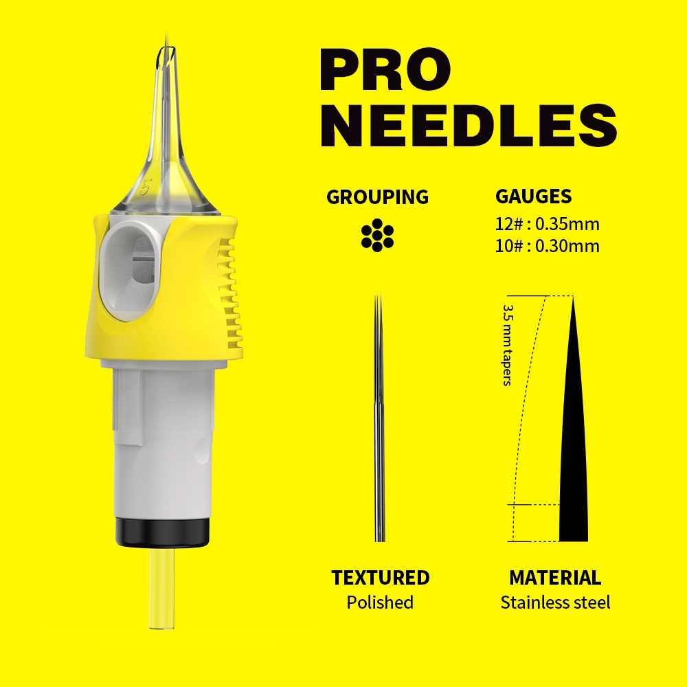 Rl Disposable Sterilized Tattoo Needles Cartridges Finger Ledge